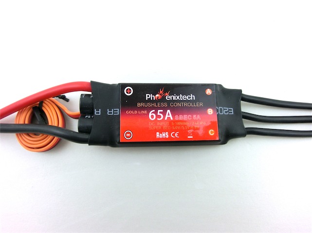 Gold-line 65A ESC for 500 helicopter DT5001